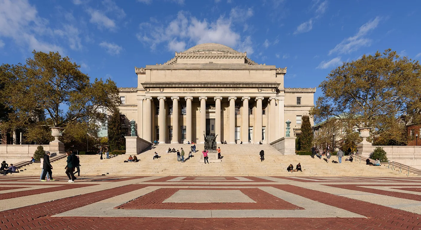Low Memorial Library at Columbia University in Morningside Heights