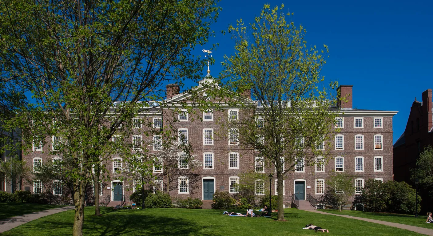 University Hall on the Brown University campus in Providence